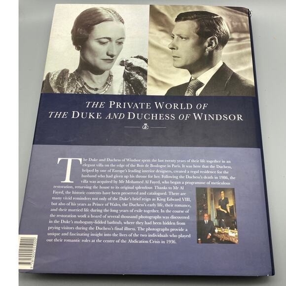 The Private World‎ of the Duke and Duchess of Windsor 1995 Signed Hugo Vickers - Picture 4 of 8
